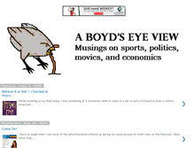 Tablet Screenshot of bigboid-boydseyeview.blogspot.com