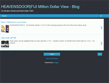 Tablet Screenshot of heavensdoorfiji.blogspot.com