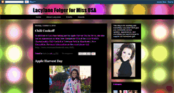 Desktop Screenshot of lacyjaneformissusa.blogspot.com