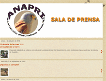 Tablet Screenshot of anapri-prensa.blogspot.com