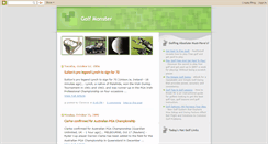 Desktop Screenshot of golfmonster.blogspot.com