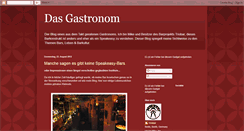 Desktop Screenshot of das-gastronom.blogspot.com