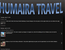 Tablet Screenshot of humairatravel.blogspot.com