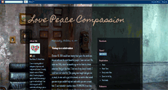 Desktop Screenshot of lovepeacecompassion.blogspot.com