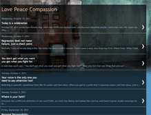 Tablet Screenshot of lovepeacecompassion.blogspot.com