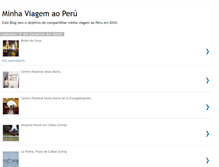 Tablet Screenshot of minhaviagemaoperu.blogspot.com
