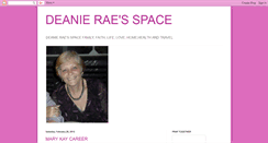 Desktop Screenshot of deanieraesspace.blogspot.com