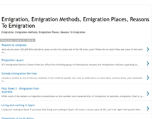 Tablet Screenshot of emigration-e.blogspot.com