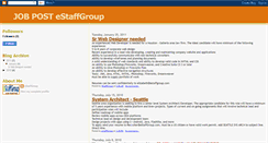 Desktop Screenshot of estaffgroup.blogspot.com