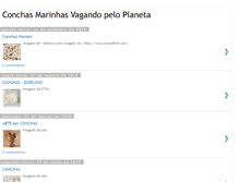 Tablet Screenshot of conchasmarinhas.blogspot.com