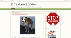 Desktop Screenshot of elcalidoscopicaldenc.blogspot.com