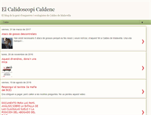 Tablet Screenshot of elcalidoscopicaldenc.blogspot.com