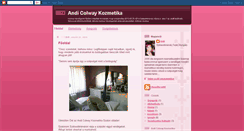 Desktop Screenshot of andicolwaykozmetika.blogspot.com