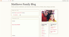 Desktop Screenshot of matthews4.blogspot.com