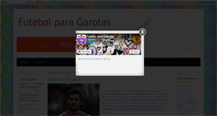 Desktop Screenshot of futebolgarotas.blogspot.com