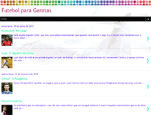 Tablet Screenshot of futebolgarotas.blogspot.com