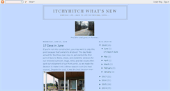 Desktop Screenshot of itchyhitchwhatsnew.blogspot.com