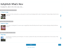 Tablet Screenshot of itchyhitchwhatsnew.blogspot.com