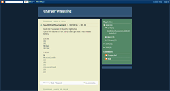 Desktop Screenshot of chargerwrestling.blogspot.com