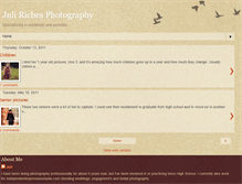 Tablet Screenshot of julisphotography.blogspot.com