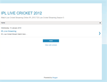 Tablet Screenshot of ipllivewatchonline.blogspot.com