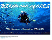 Tablet Screenshot of mergulhoazores.blogspot.com