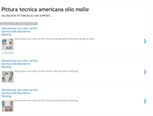 Tablet Screenshot of decorazionisoftoil.blogspot.com