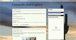 Desktop Screenshot of canardsandcapers.blogspot.com