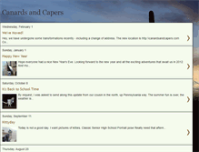 Tablet Screenshot of canardsandcapers.blogspot.com