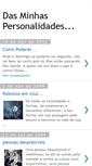 Mobile Screenshot of minhaspersonalidades.blogspot.com
