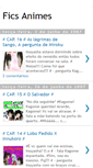 Mobile Screenshot of ficsanimes.blogspot.com