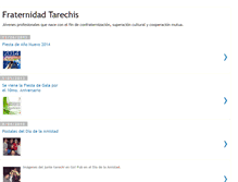 Tablet Screenshot of fraternidadtarechis.blogspot.com