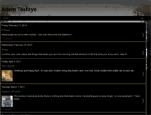 Tablet Screenshot of ademtesfaye.blogspot.com