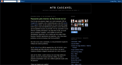 Desktop Screenshot of mtbcascavel.blogspot.com
