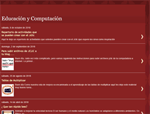 Tablet Screenshot of educacioncomputacion.blogspot.com