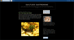 Desktop Screenshot of guiltlessgastronome.blogspot.com