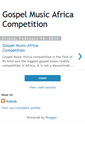 Mobile Screenshot of gospelmusicafrica.blogspot.com