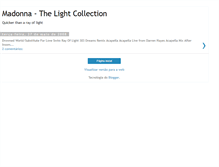 Tablet Screenshot of madonna-thelightcollection.blogspot.com