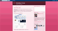 Desktop Screenshot of christinajonwedding.blogspot.com