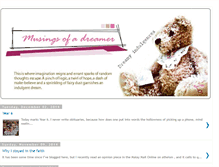 Tablet Screenshot of dreamyindulgences.blogspot.com