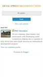 Mobile Screenshot of dwcvolunteeringinnepal.blogspot.com