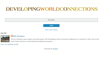 Tablet Screenshot of dwcvolunteeringinnepal.blogspot.com