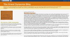 Desktop Screenshot of granddynamicsblog.blogspot.com