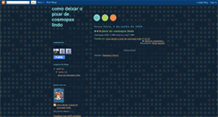 Desktop Screenshot of comodeixaropixardecosmopaxlindo.blogspot.com