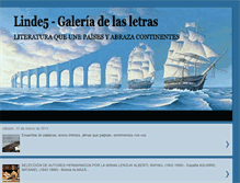 Tablet Screenshot of linde5-galeriadelasletras.blogspot.com