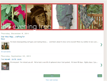 Tablet Screenshot of eveningtree.blogspot.com