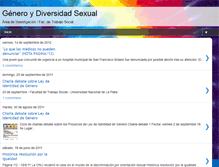 Tablet Screenshot of generoydiversidadsexual.blogspot.com
