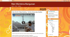 Desktop Screenshot of marimembinabangunan.blogspot.com