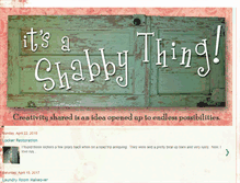 Tablet Screenshot of itsashabbything.blogspot.com