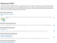 Tablet Screenshot of generousfaith.blogspot.com